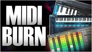 How To Use FL Studios New Burn To Midi Feature For Multiple Plugins! 🔥🎹 (Huge Time Saver!)