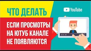 Что делать, если просмотры на ютуб канале не появляются? | Евгений Гришечкин