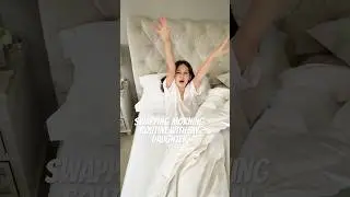 Swapping my morning routine with my daughter 