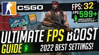 🔧 CSGO 2022: Boost FPS & Fix FPS Drops And Lag On Low End/High End PC | CSGO Best Settings Guide ✅