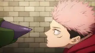 Yuji vs. Grasshopper Curse - JJK Shibuya Incident - Jujutsu Kaisen Season 2 Episode 8