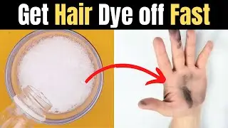 Remove Hair Dye from Skin | Magic Baking Soda Remove Hair Dye | 5-Minute Bright Side