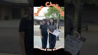 Take a look at the behind-the-scenes of our Boba Challenge! #bobachallenge #Boba #loveboba