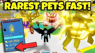 Clicker Simulator Rome Update I HATCHED the RAREST PETS FAST! (Roblox)