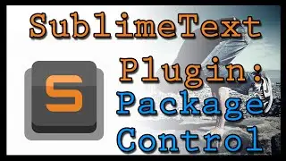 SublimeText - Package Control for Plugins