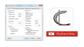 Drafting Setting | Autocad | (Snap and Grid setting ) | Tutorials for Beginners : Lesson 2a