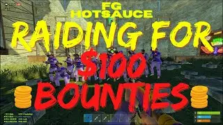 How FG Collects Raid Bounties // Rust Zerg Progression // Vital Rust // Clan Raid