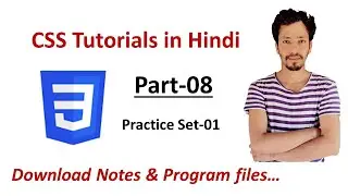 Practice Set-01 || CSS tutorial (Part-08)