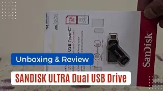 SANDISK ULTRA 128 GB Dual Drive Go USB Type A / Type C for Smartphones & Computers