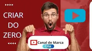 Como criar um CANAL de MARCA em 2 MINUTOS! [TUTORIALĮ