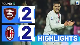 SALERNITANA-MILAN 2-2 | HIGHLIGHTS | Late Jovic goal saves a point for Milan | Serie A 2023/24