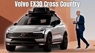 Volvo EX30 Cross Country Is an Off Road EV