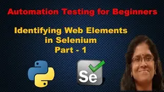 How to Identify Web Elements in Selenium - Part 1 | Learn Automation Testing in Tamil