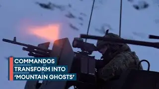 Royal Marines train to be 'mountain ghosts' in brutal Arctic terrain