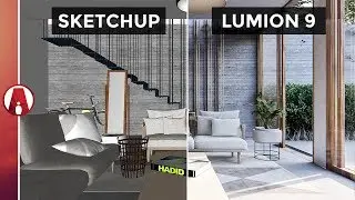 Lumion 9 Interior Rendering Workflow