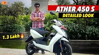 All New Ather 450 S Detailed Review | Most affordable EV from Ather Electric