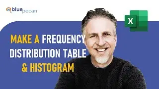 Excel - How to Create a Frequency Distribution Table for Quantitative Data | Make Histogram in Excel