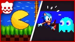 If Pacman and Sonic switched places (Spritars Animations)
