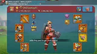 Lords Mobile - Royal Coins || Arena War Rallies || Massive Hits || Maurya || Abhay || Lucky