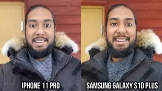 iPhone 11 Pro vs Samsung Galaxy S10 Plus Camera Comparison in Cold Weather Conditions