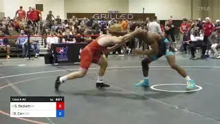 2024 Men’s Freestyle Senior World Team Trials: Sam Beckett vs David Carr: 79 KG Con Rnd of 8