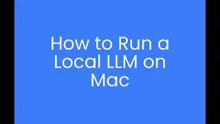 How to Run Llama Locally on Mac using Node.js and picoLLM Inference