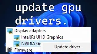 How to Quickly Update Any GPU Drivers on Windows 11 - The Complete 2024 Guide