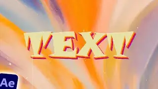 Make Trendy Wiggle Text animation in After Effects