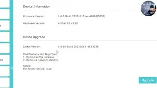 TP Link Archer C6 Firmware Update 2022