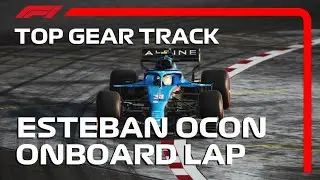 F1 2021 Onboard Top Gear Track Esteban Ocon | Assetto Corsa F1 2021 Mod