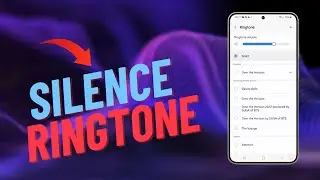 How to Set Galaxy S24 Incoming Call Ringtone Sound to Silent