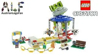 Lego Creator 31095 Fairground Carousel Speed Build