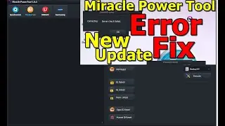Miracle Power Tool Error Fix