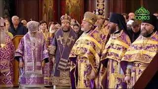 Патриарх Кирилл: Чин Омовения Ног в День Воспоминания Тайной Вечери. 05.04.2018