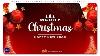 Merry Christmas & Happy New Year - After Effects Templates | Free Download | Pik Templates