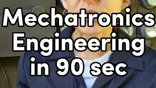 #Mechatronics #Robotics #Engineering in 90 seconds - Age of AI Tony Stark- What should I cover next?