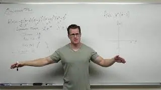 How to Sketch Polynomial Functions (Precalculus - College Algebra 31)