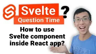 How to use Svelte component inside a React app?