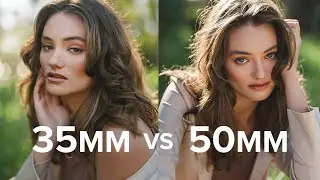 35mm vs 50mm Comparison for Portrait Photography