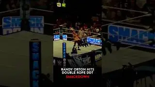 Randy Orton hits double rope DDT at SmackDown 21 June 2024 