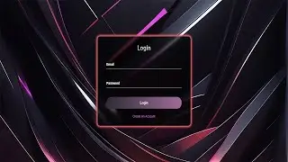 Animated Login and registration form in HTML and CSS | Create a Stunning Login Page HTML & CSS