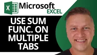 How to Use Sum Function in Multiple Tabs in Excel | Excel Tutorial 2024