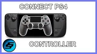 Connect PS4 Controller To Steam Deck Using Bluetooth | Steam Deck PlayStation Controller | PS