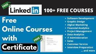 LinkedIn Free Courses with Certificates | LinkedIn Learning Free Courses