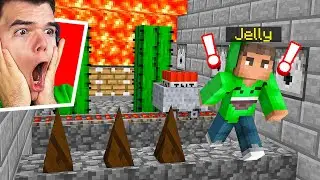 Trapping My FRIENDS in a MINECRAFT DEATHRUN!