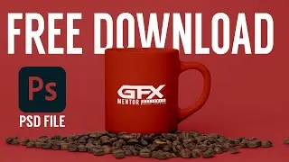 Mug with coffee mock up Free Psd Photoshop 2021 GFX Mentor Designer