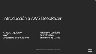 Workshop de AWS DeepRacer (parte 1)