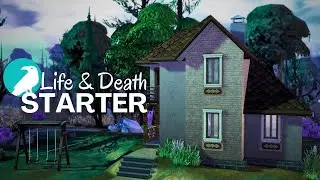 Life & Death Starter Home - Sims 4 Speed Build