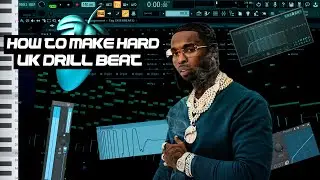 UK Drill Type Beat [FREE FLP] Tutorial In FL Studio 20 | UK Drill Drum Pattern