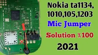 Nokia 105 rm 1134 mic problem solution nokia 105 mic way